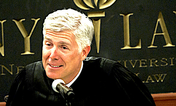 Judge Neil Gorsuch of the U.S. Court of Appeals for the Tenth Circuit.